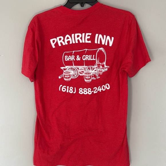 Coors Light Dive Bar T-Shirt Red White Next Level Size M Medium - Picture 4 of 5